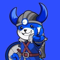 Floki on Base logo