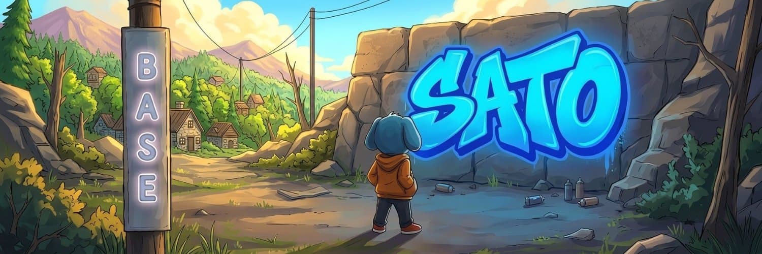 Sato the Dog banner